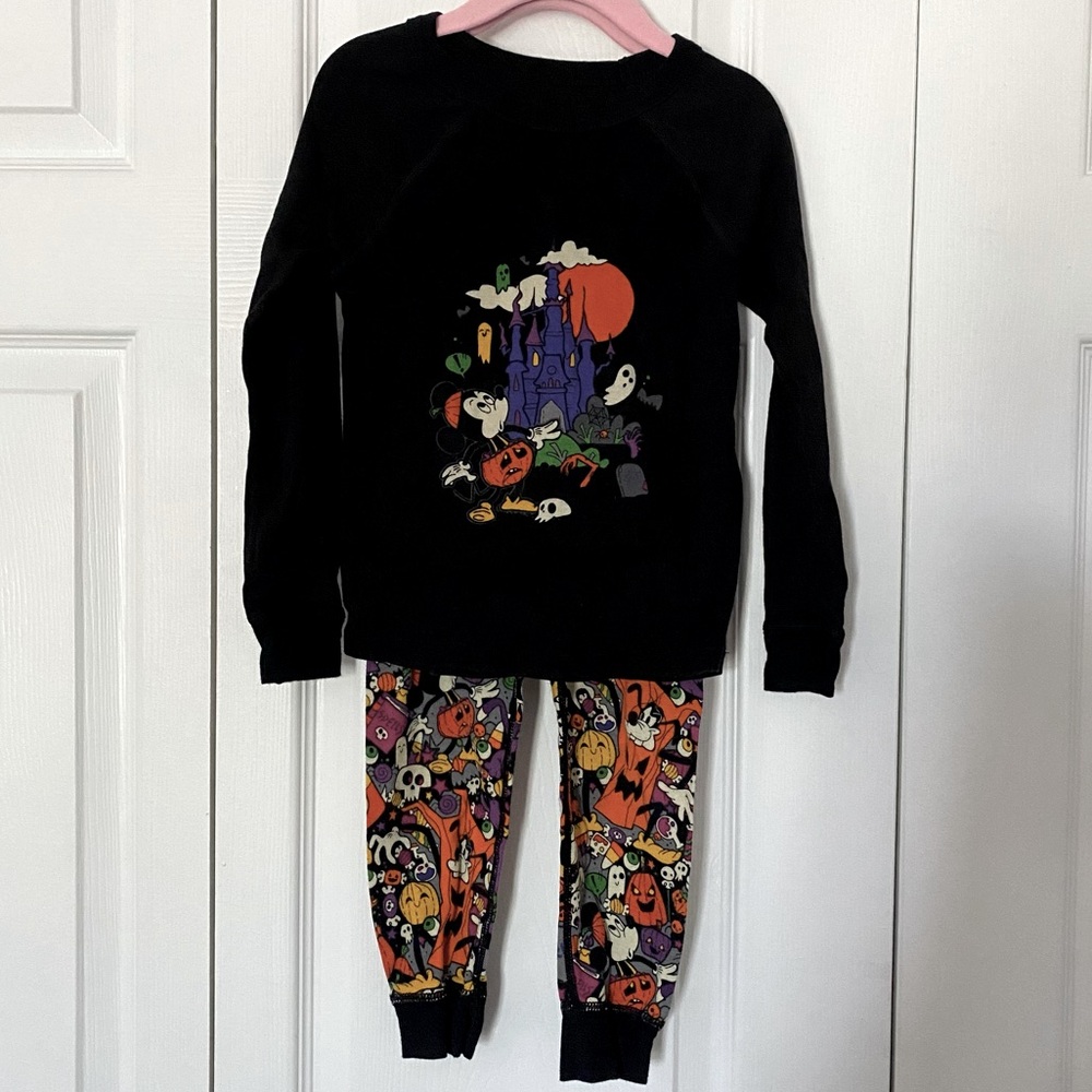 Mickey Mouse Halloween Pajama Set size 5